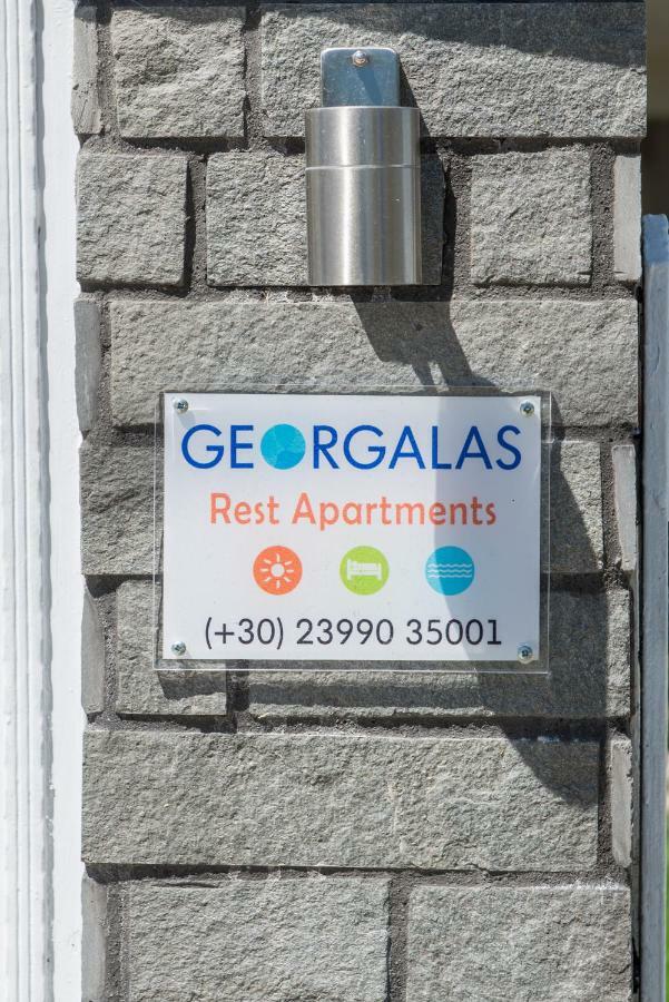 Georgalas Rest Apartments Nea Kallikrateia Eksteriør bilde